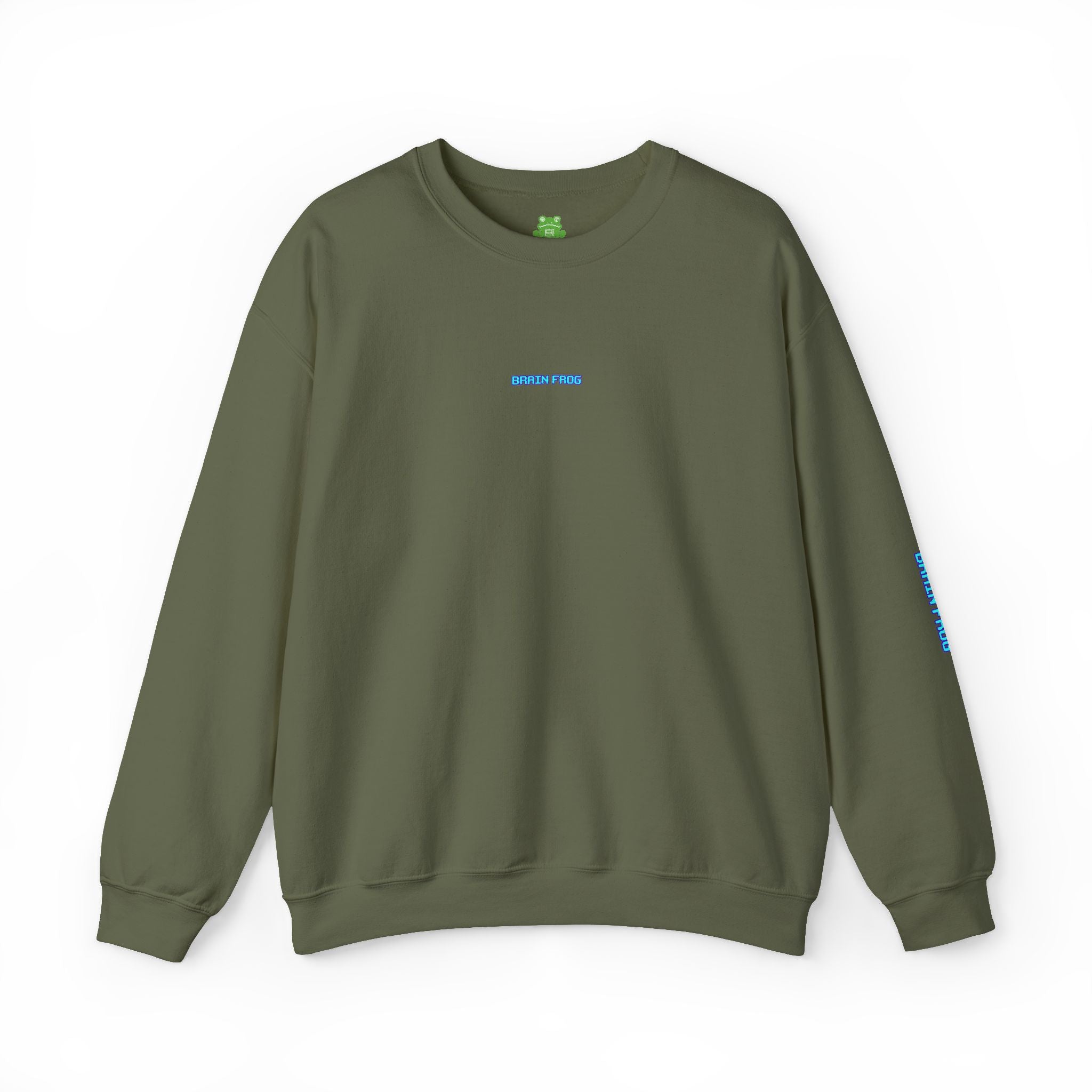 Brain Frog Signature Men's Heavy Blend™ Crewneck Sweatshirt