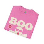 Boo Crew Halloween T-Shirt - Cool Ghost Graphic Tee - 100% Cotton / Cotton Blend