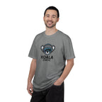 Koala Static Headphones Tee — Retro 90s Chill Graphic T-Shirt - 100% Cotton