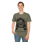 Defender Off-Road Shirt - "Custom Defender" Graphic 4x4 Adventure Tee - 100% Cotton / Cotton Blend