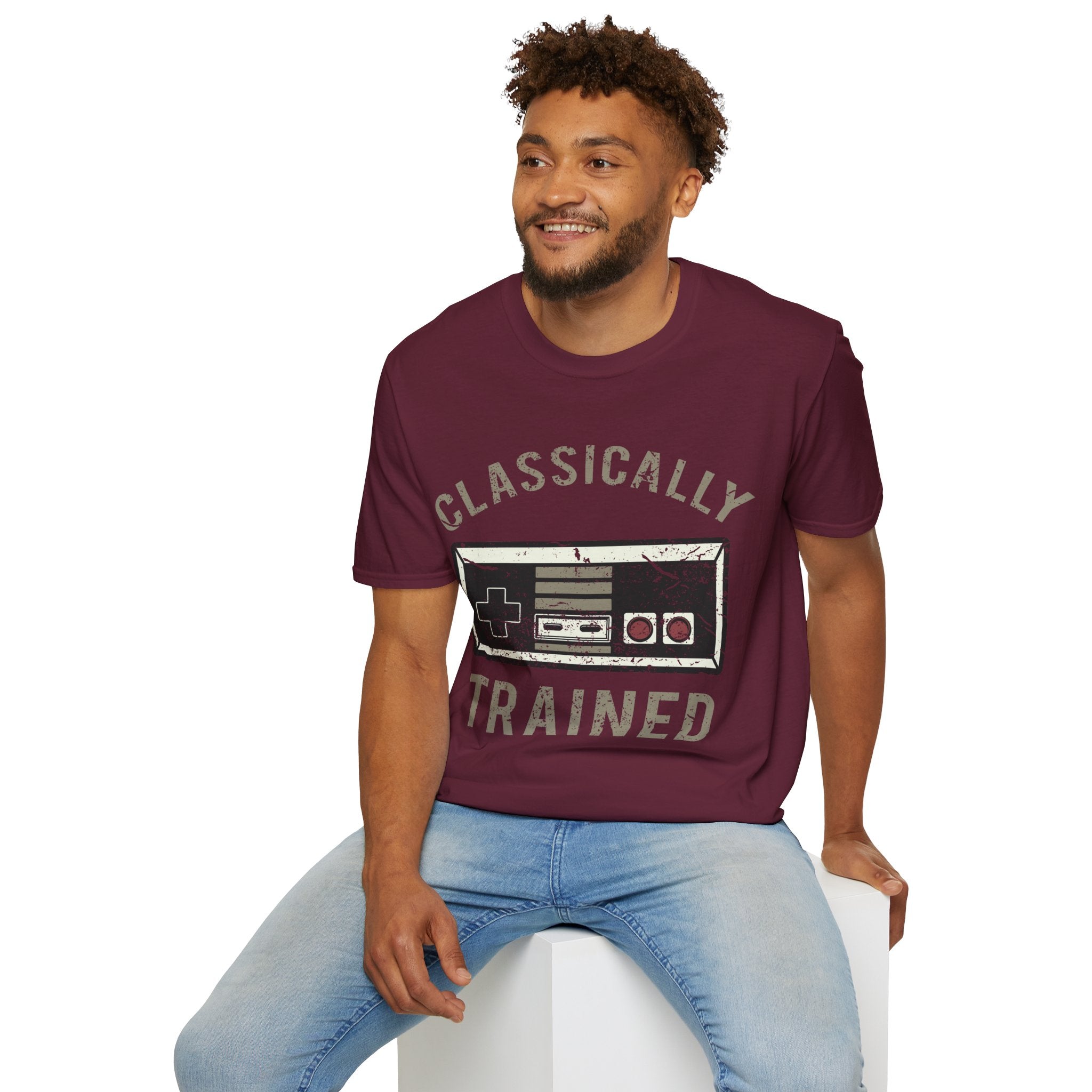 Classically Trained T-Shirt - Vintage Video Gamer Tee