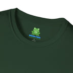 Woman's Plain Tee - Brain Frog Woman's Softstyle Plain T-Shirt - 100% Cotton / Cotton Blend - Colour Set Two (17 Colours)