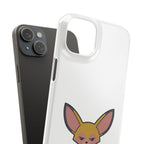 Phone Case — Cute 'for fox sake.' Cartoon Fox Protective Snap Case