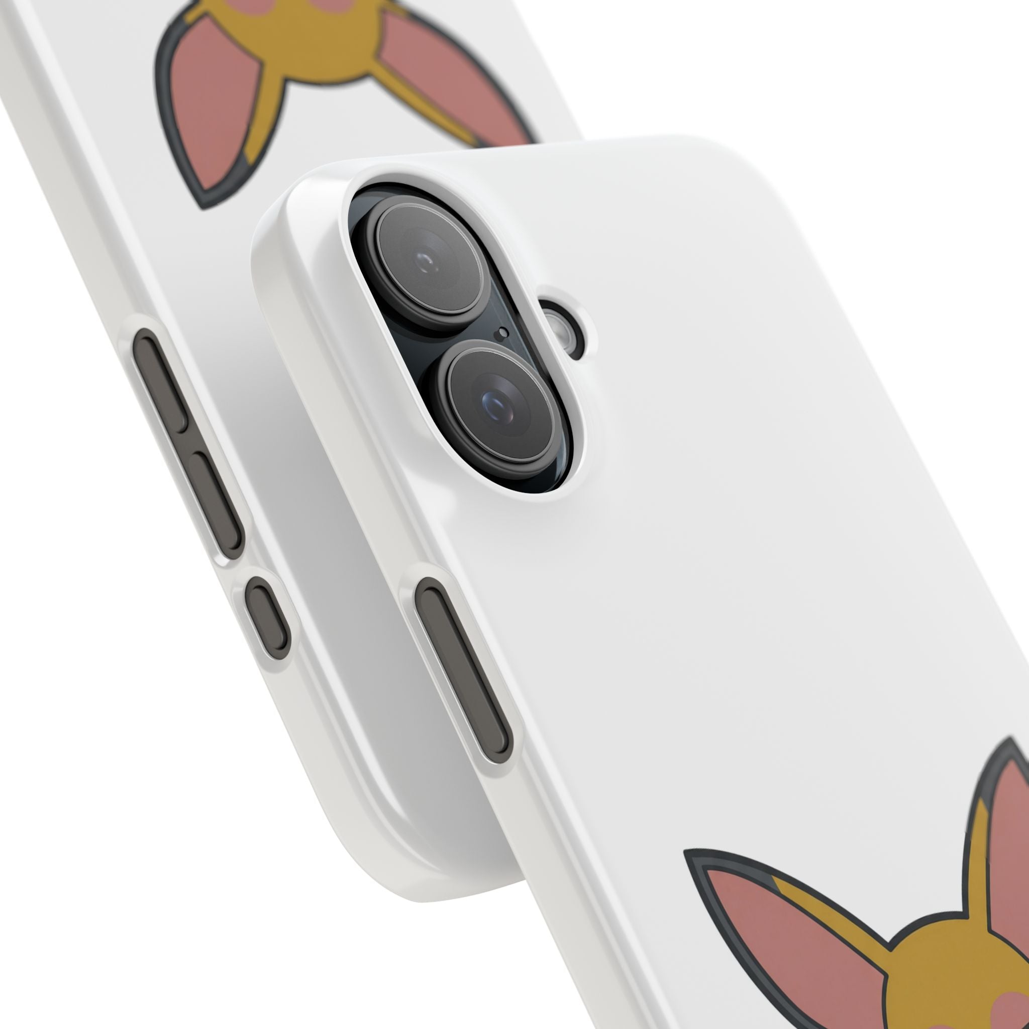 Phone Case — Cute 'for fox sake.' Cartoon Fox Protective Snap Case