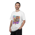Vintage 80s Capybara T-Shirt — 'NOT TODAY' Neon Walkman Design - 100% Cotton