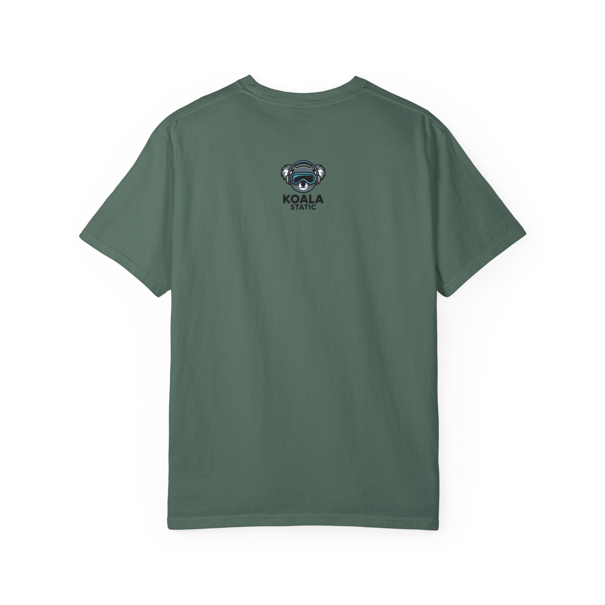 Koala Static Headphones Tee — Retro 90s Chill Graphic T-Shirt - 100% Cotton