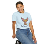 For Fox Sake T-Shirt - Cute Cartoon Fox Graphic Tee - 100% Cotton