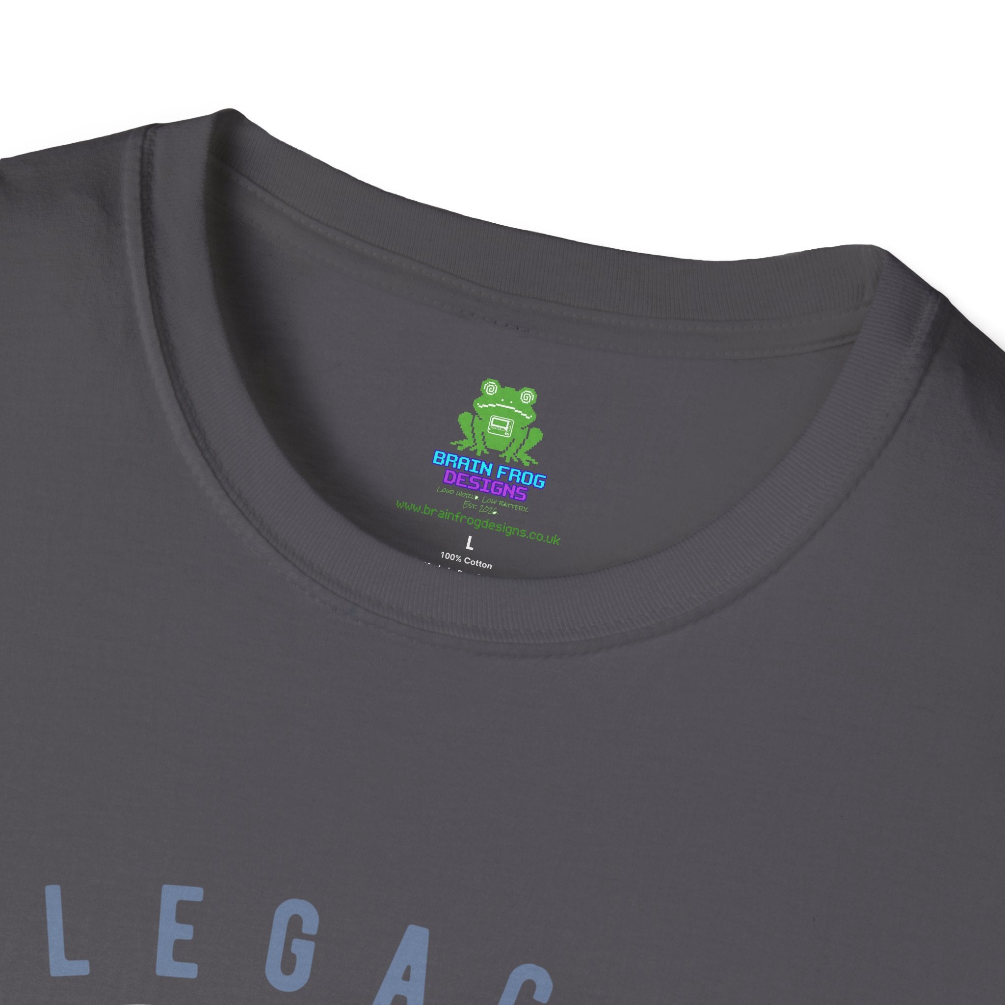 Old School Car T-Shirt - "Legacy Never Die" Vintage Auto Tee - 100% Cotton