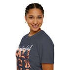 California Palm Photo Tee - Vintage Sunset Graphic T-Shirt - 100% Cotton
