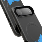 Blue Skeleton Cat Tough Magnetic Phone Case | Unique Design to Brain Frog