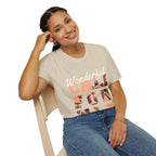 California Palm Photo Tee - Vintage Sunset Graphic T-Shirt - 100% Cotton