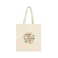 'Maybe later, but probably not' Cotton Canvas Tote Bag