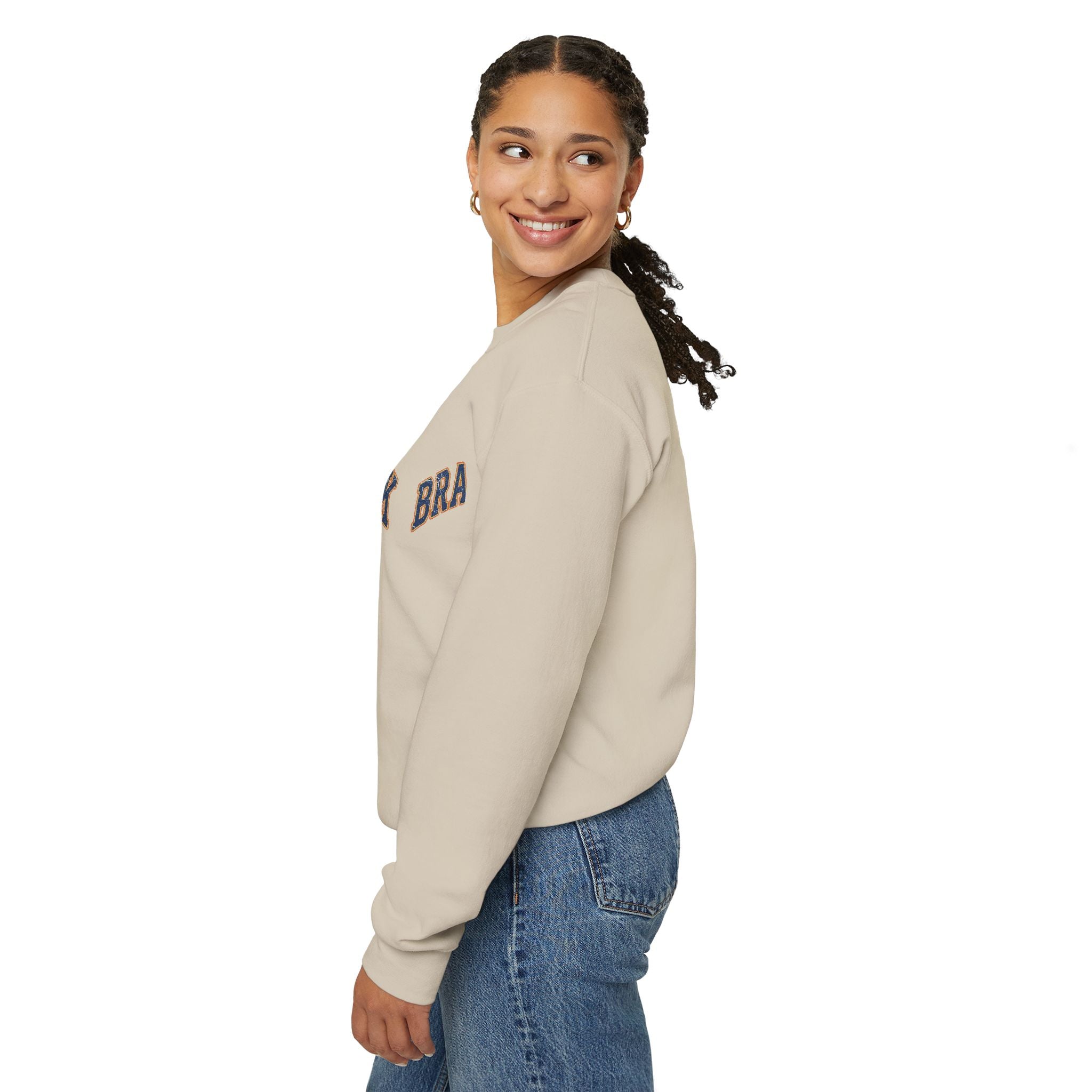 Signature Brain Frog Creek Sweatshirt - Vintage Fisherman Frog Crewneck