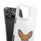 Phone Case — Cute 'for fox sake.' Cartoon Fox Protective Snap Case