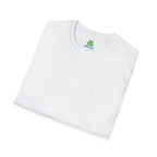 Woman's Plain Tee - Brain Frog Woman's Softstyle Plain T-Shirt - 100% Cotton / Cotton Blend - White / Black / Navy / Grey - 12 colours available