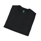 Woman's Plain Tee - Brain Frog Woman's Softstyle Plain T-Shirt - 100% Cotton / Cotton Blend - White / Black / Navy / Grey - 12 colours available
