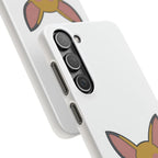 Phone Case — Cute 'for fox sake.' Cartoon Fox Protective Snap Case