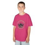 Kids T-Shirt - 'Flight From Above 2017 Fighter Pilot' Vintage Airplane Design - 100% Cotton / Cotton Blend