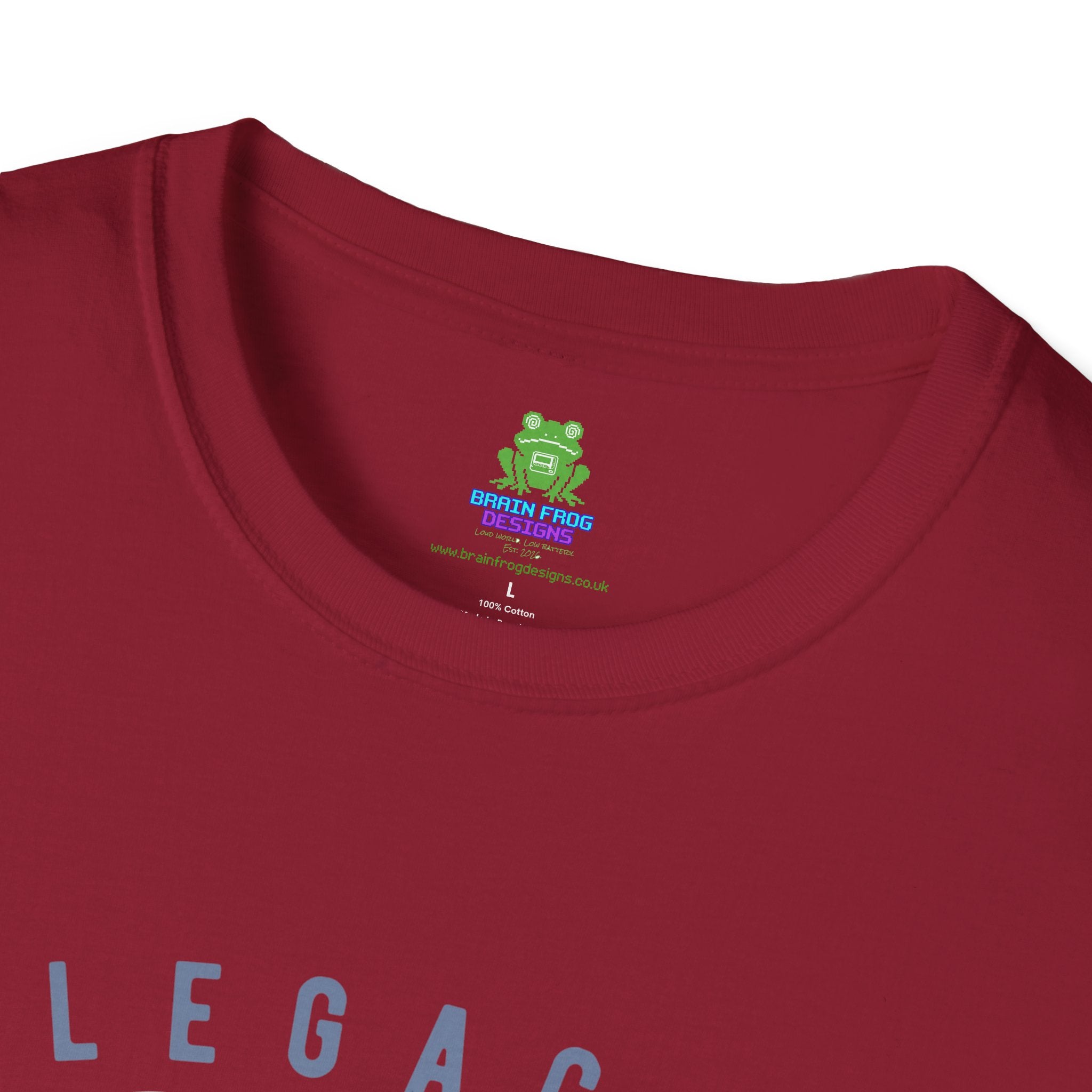 Old School Car T-Shirt - "Legacy Never Die" Vintage Auto Tee - 100% Cotton