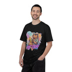 Vintage 80s Capybara T-Shirt — 'NOT TODAY' Neon Walkman Design - 100% Cotton