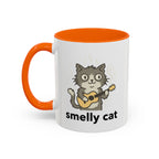 Smelly Cat Guitar Cat Accent Coffee Mug – Funny Friends Sitcom Cat Lover Gift