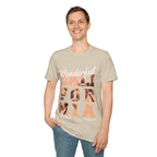 California Palm Photo Tee - Vintage Sunset Graphic T-Shirt - 100% Cotton