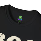 Boo Crew Halloween T-Shirt - Cool Ghost Graphic Tee - 100% Cotton / Cotton Blend