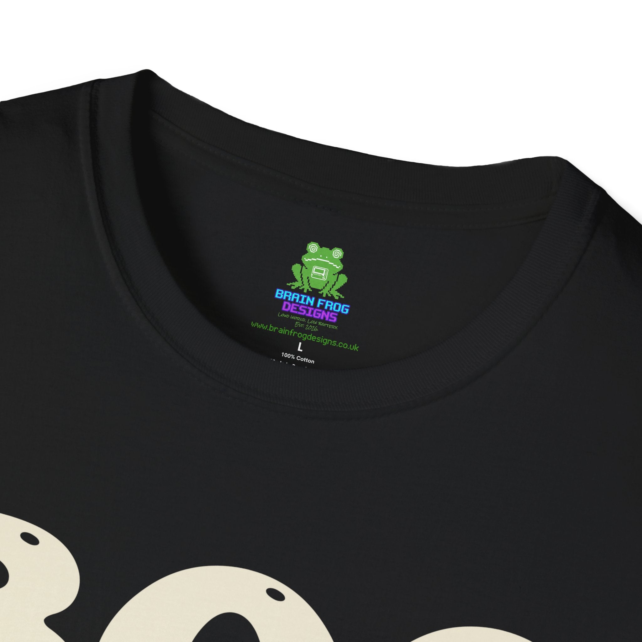 Boo Crew Halloween T-Shirt - Cool Ghost Graphic Tee - 100% Cotton / Cotton Blend