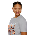 California Palm Photo Tee - Vintage Sunset Graphic T-Shirt - 100% Cotton