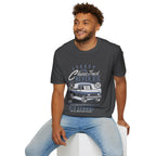 Old School Car T-Shirt - "Legacy Never Die" Vintage Auto Tee - 100% Cotton
