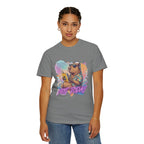 Vintage 80s Capybara T-Shirt — 'NOT TODAY' Neon Walkman Design - 100% Cotton
