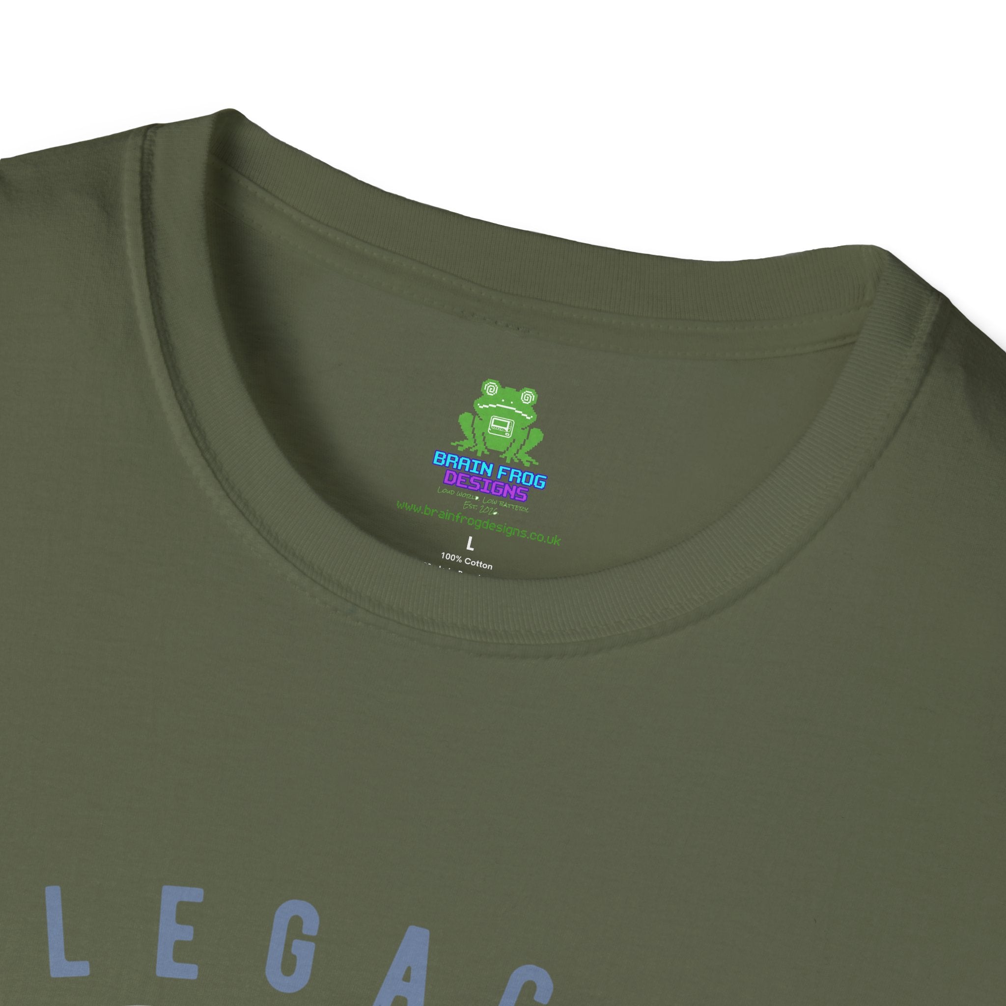 Old School Car T-Shirt - "Legacy Never Die" Vintage Auto Tee - 100% Cotton