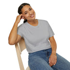 Woman's Plain Tee - Brain Frog Woman's Softstyle Plain T-Shirt - 100% Cotton / Cotton Blend - White / Black / Navy / Grey - 12 colours available
