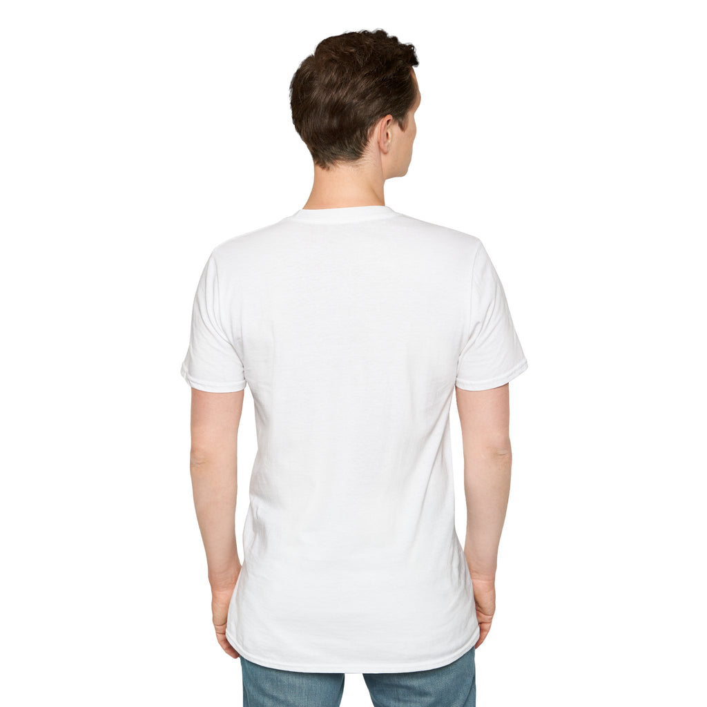 Men's Plain Tee - Brain Frog Men's Softstyle Plain T-Shirt - 100% Cotton / Cotton Blend