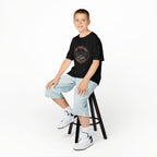 Kids T-Shirt - 'Flight From Above 2017 Fighter Pilot' Vintage Airplane Design - 100% Cotton / Cotton Blend