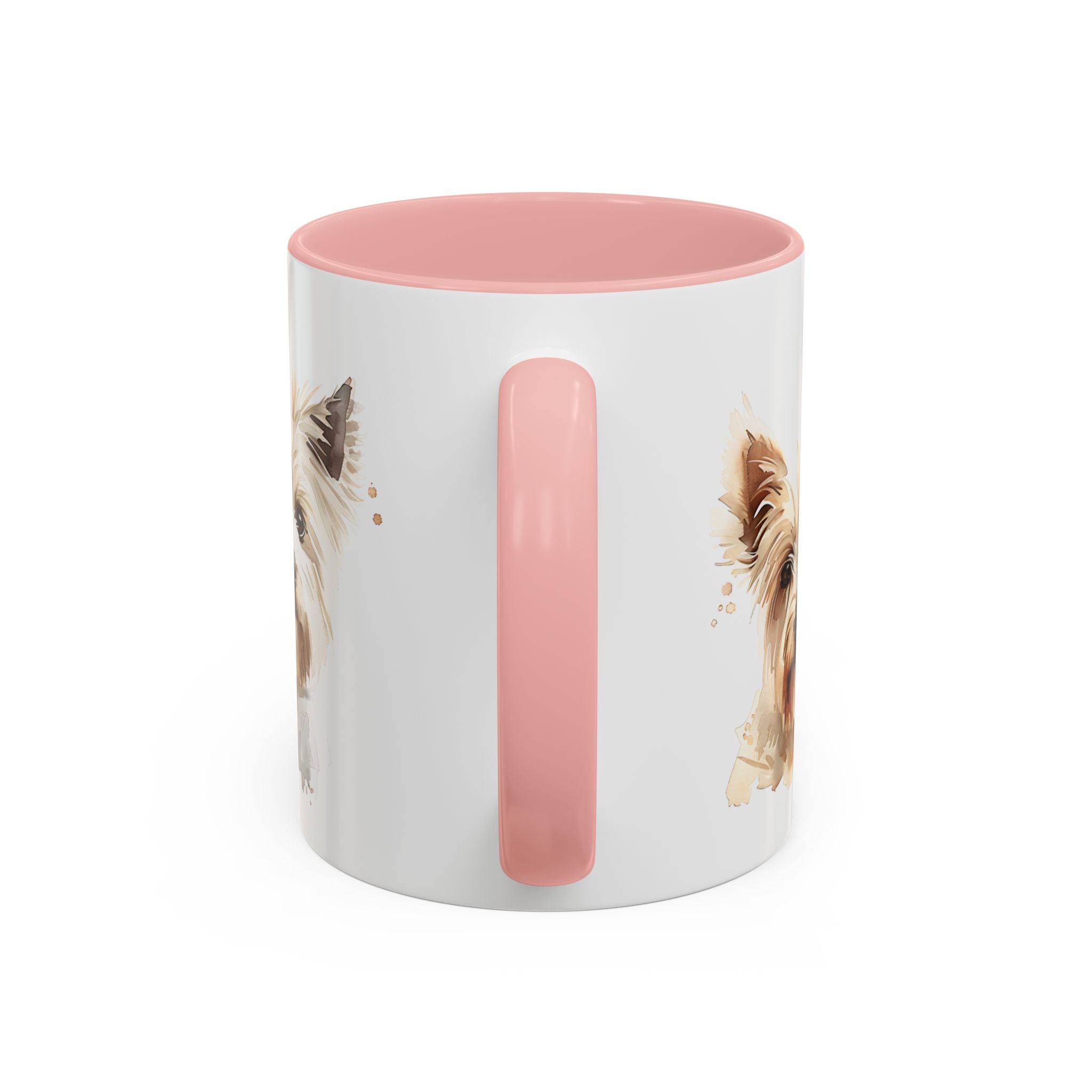 Westie Watercolor Accent Coffee Mug - Cute West Highland Terrier Dog Lover Gift (11/15oz)