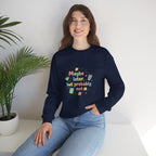 'Maybe later, but probably not' - Girls / Woman's Heavy Blend™ Crewneck Sweatshirt