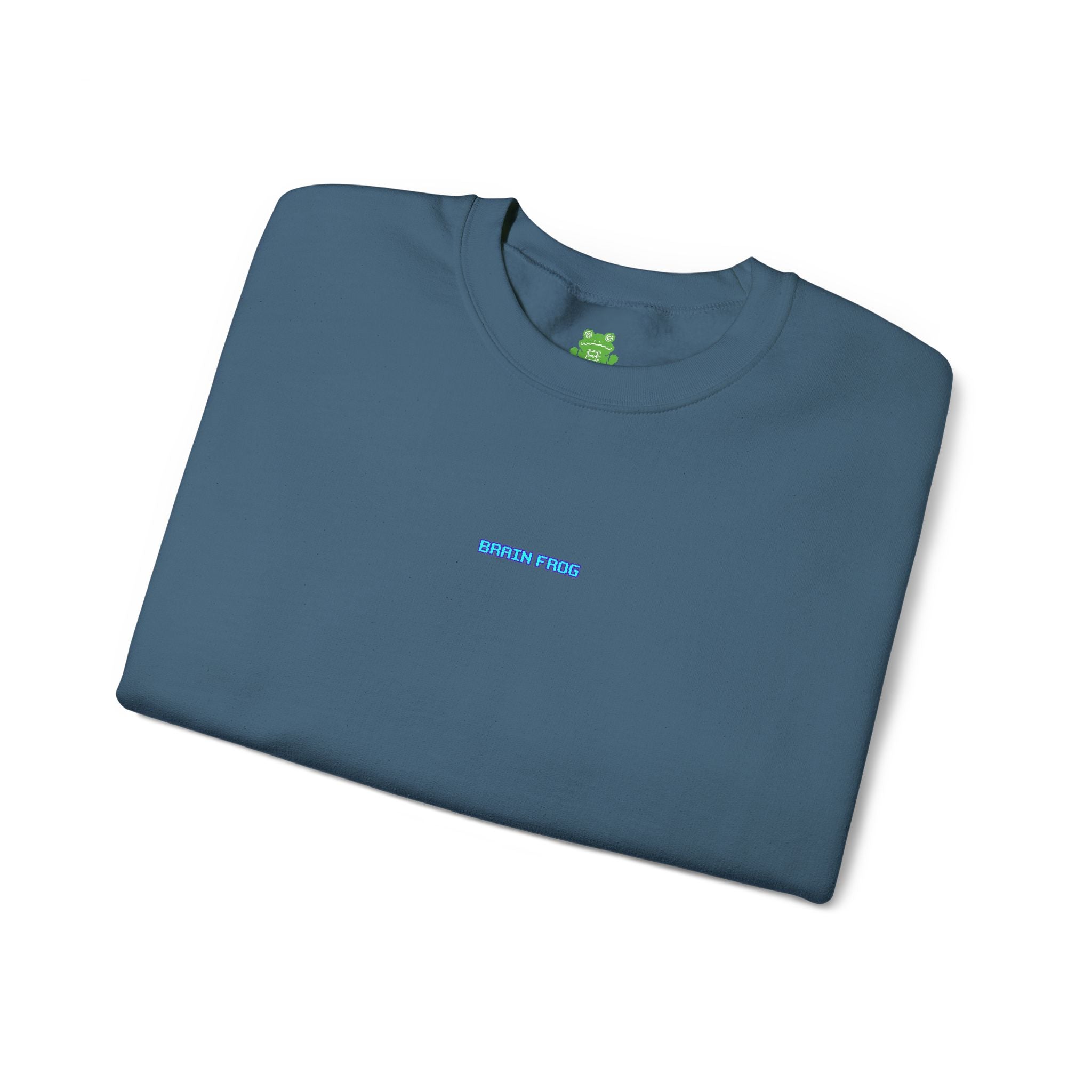 Brain Frog Signature Men's Heavy Blend™ Crewneck Sweatshirt
