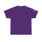 Blue Skeleton Cat Graphic Tee - Cute Creepy Kitty Shirt - 100% Cotton