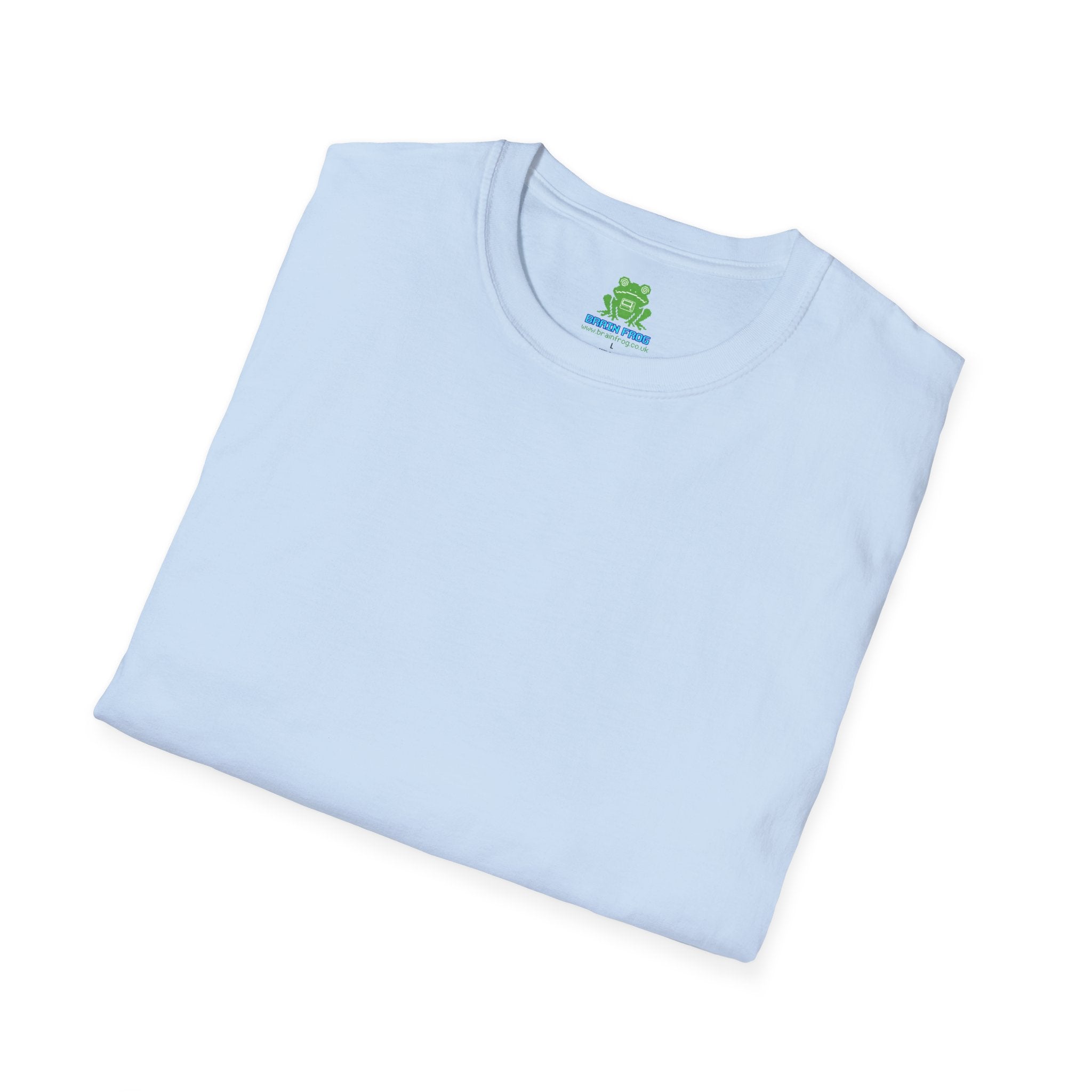 Woman's Plain Tee - Brain Frog Woman's Softstyle Plain T-Shirt - 100% Cotton / Cotton Blend - Colour Set Two (17 Colours)