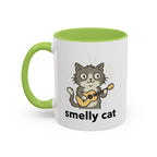 Smelly Cat Guitar Cat Accent Coffee Mug – Funny Friends Sitcom Cat Lover Gift