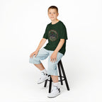 Kids T-Shirt - 'Flight From Above 2017 Fighter Pilot' Vintage Airplane Design - 100% Cotton / Cotton Blend