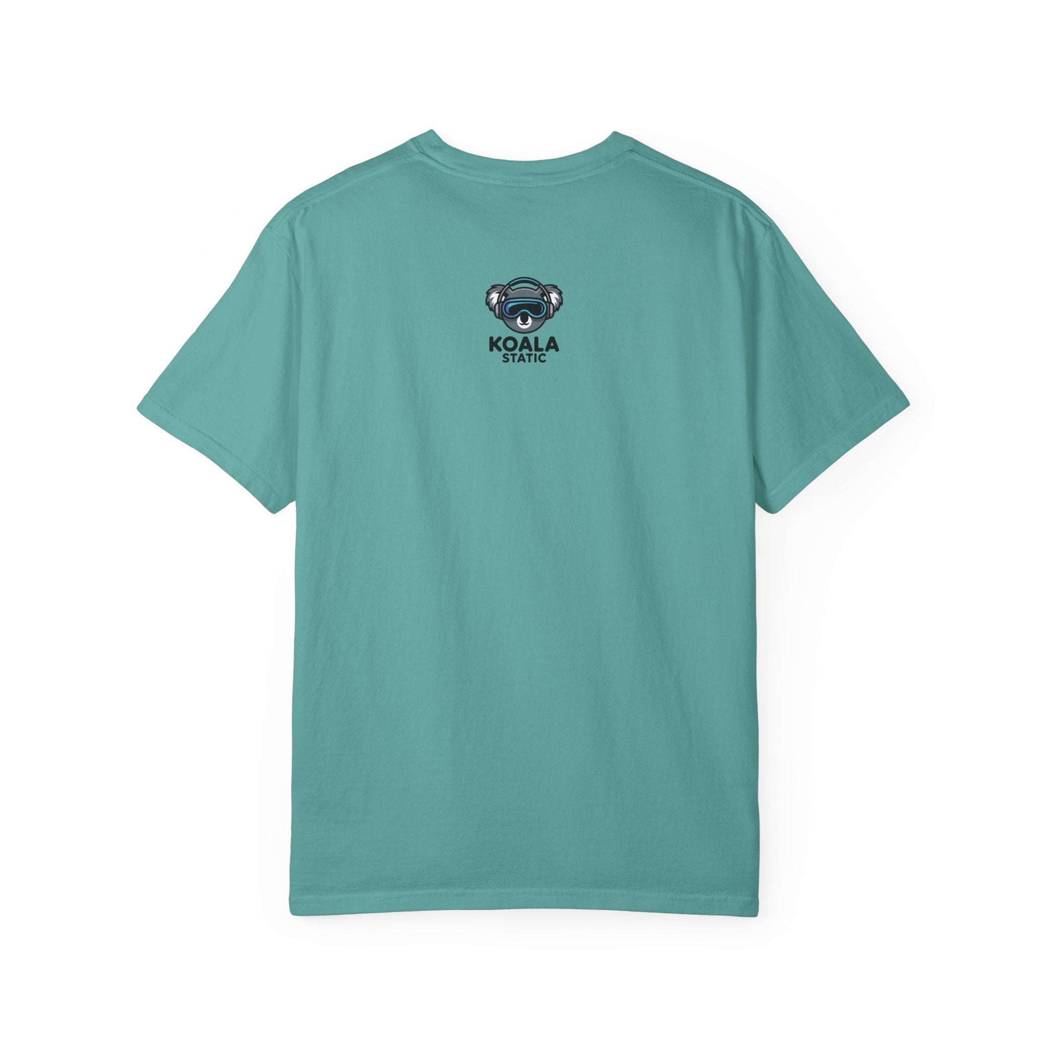 Koala Static Headphones Tee — Retro 90s Chill Graphic T-Shirt - 100% Cotton