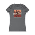 Palm Beach Vintage Graphic Tee - Women's Retro Beach Shirt - 100% Cotton / Cotton Blend
