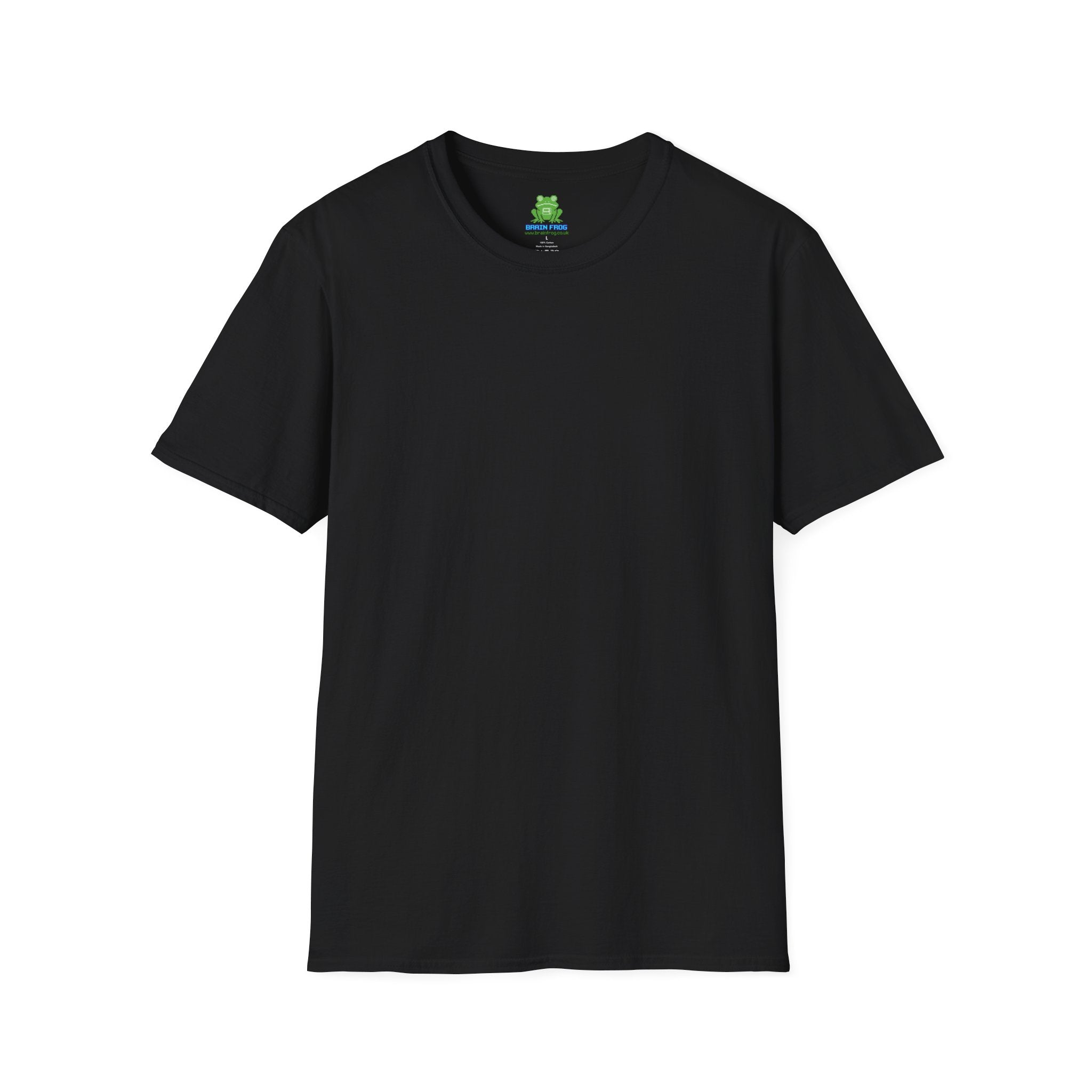 Woman's Plain Tee - Brain Frog Woman's Softstyle Plain T-Shirt - 100% Cotton / Cotton Blend - Colour Set Two (17 Colours)