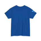 Blue Skeleton Cat Graphic Tee - Cute Creepy Kitty Shirt - 100% Cotton