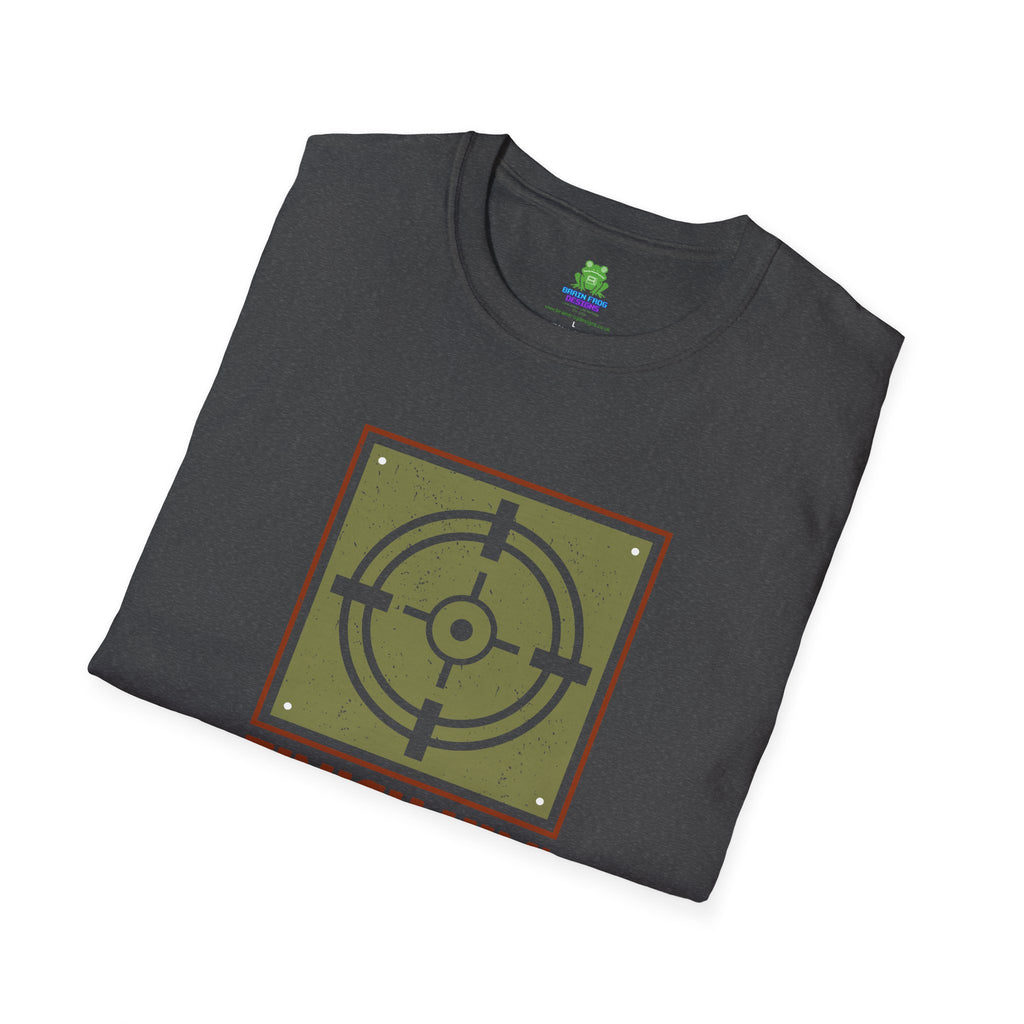 Finish Him! Gamer Target Graphic T‑Shirt - 100% Cotton / Cotton Blend