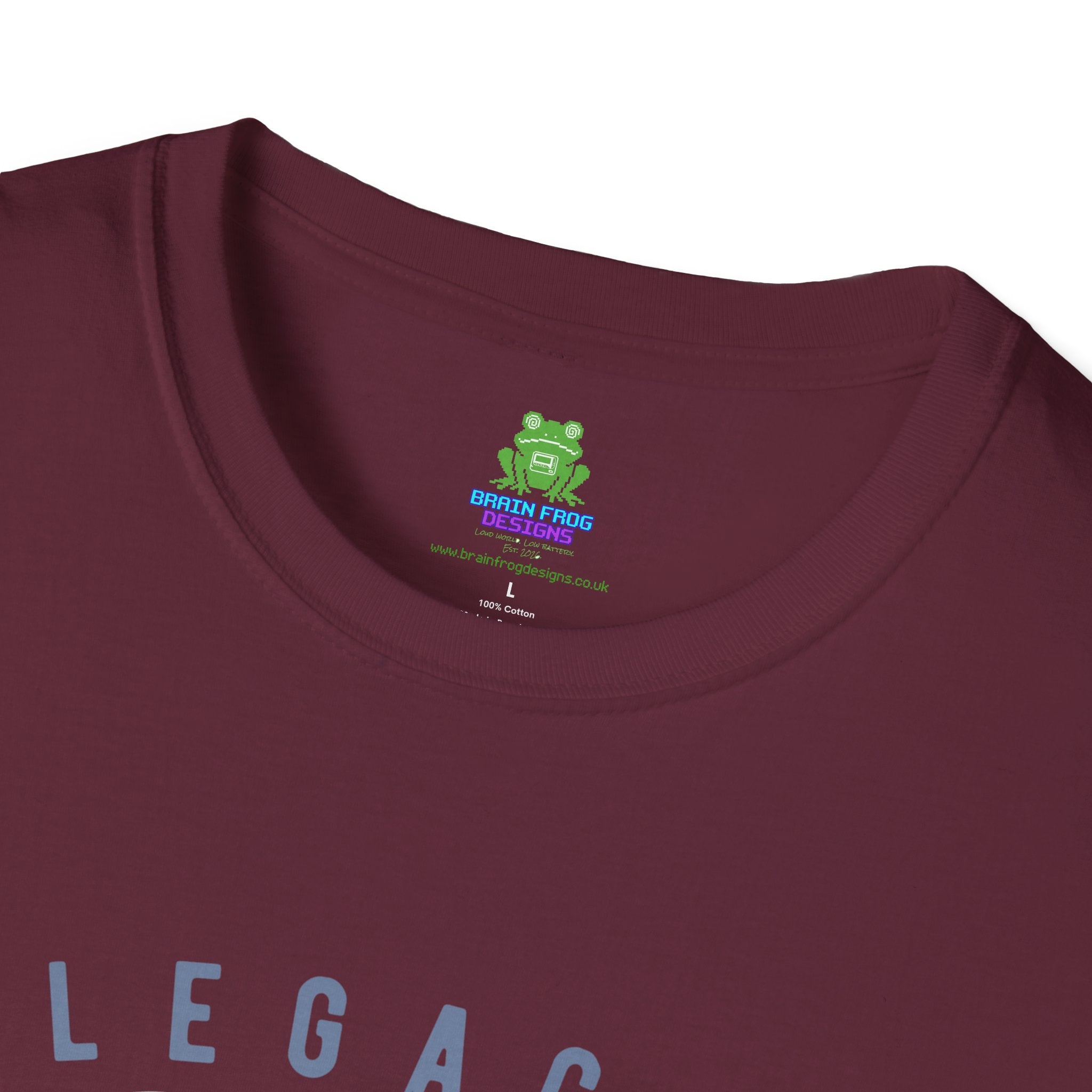 Old School Car T-Shirt - "Legacy Never Die" Vintage Auto Tee - 100% Cotton