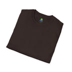 Woman's Plain Tee - Brain Frog Woman's Softstyle Plain T-Shirt - 100% Cotton / Cotton Blend - White / Black / Navy / Grey - 12 colours available