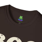Boo Crew Halloween T-Shirt - Cool Ghost Graphic Tee - 100% Cotton / Cotton Blend